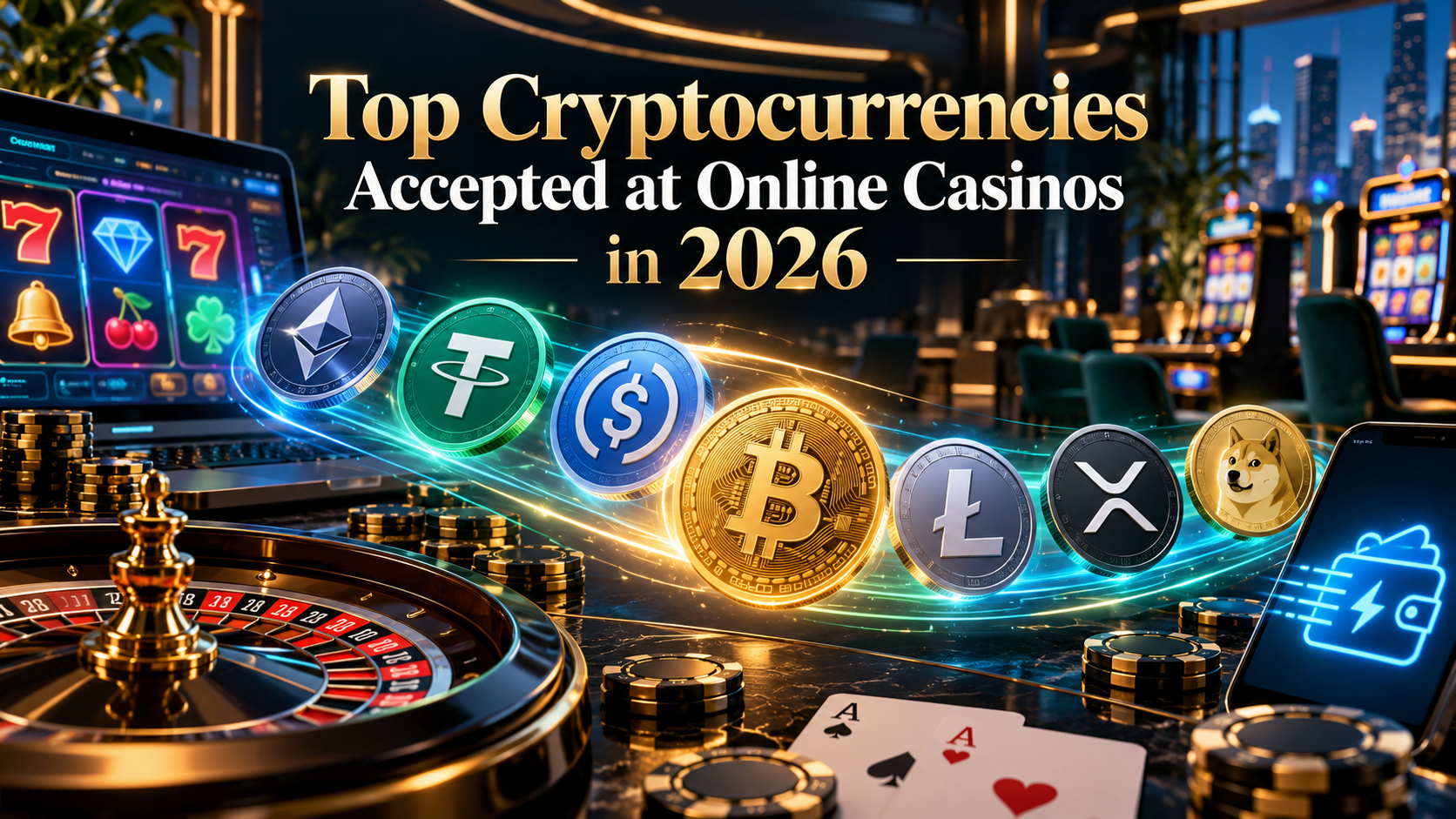 Leading Cryptos at Casinos